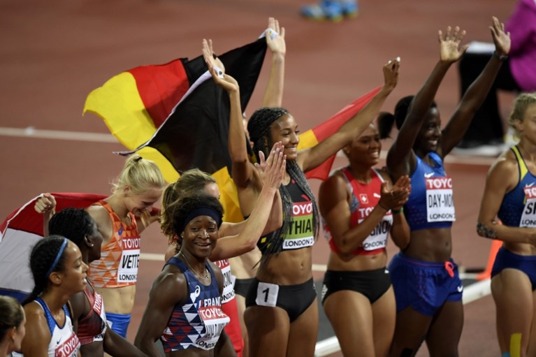 Eerste WK-goud ooit voor België: indrukwekkende Thiam pakt nu ook wereldtitel zevenkamp