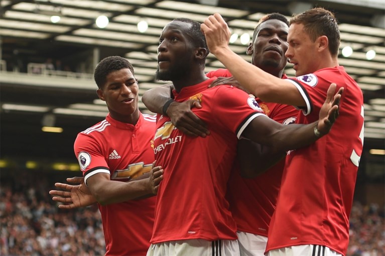 Entree langs de grote poort: Lukaku met twee goals meteen matchwinnaar voor Manchester United