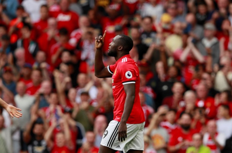 Entree langs de grote poort: Lukaku met twee goals meteen matchwinnaar voor Manchester United