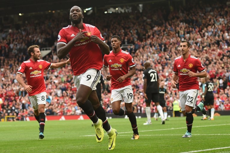 Entree langs de grote poort: Lukaku met twee goals meteen matchwinnaar voor Manchester United