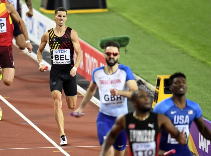 Belgian Tornados worden net als in Rio vierde op WK atletiek: “Enorm frustrerend”
