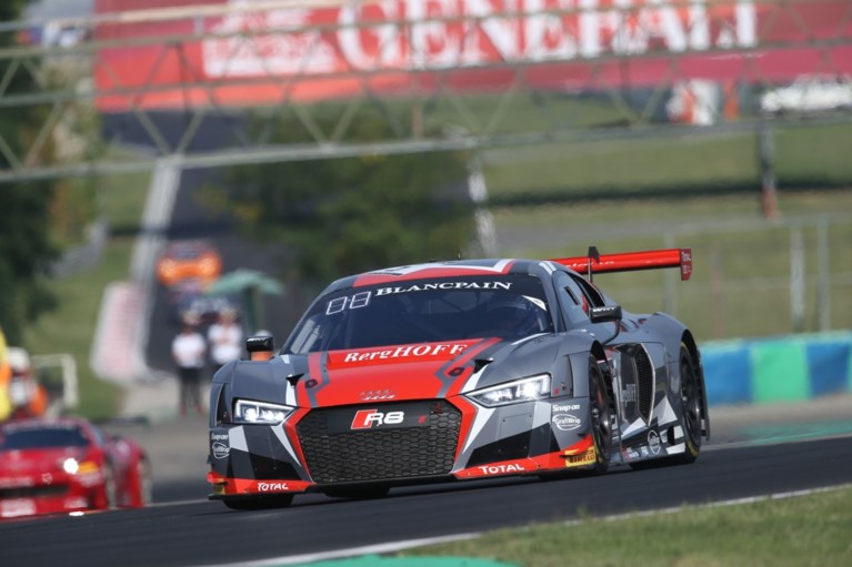 Vanthoor en Zwitser Fässler winnen vierde manche Blancpain GT Series in Boedapest