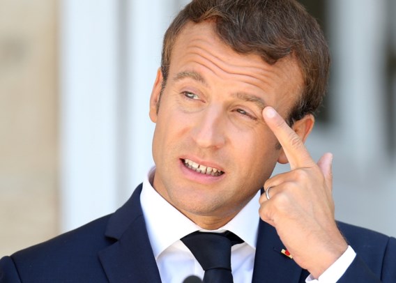 Populariteit Franse president Macron fors gedaald