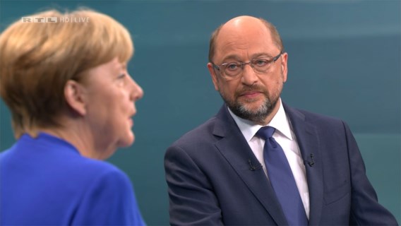 Schulz en Merkel in de clinch over migranten en Turkije