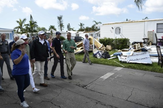 Trump bezoekt Florida na Irma: ‘Dodental erg klein dankzij jullie’