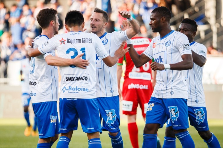 Eindelijk eerste zege voor AA Gent, Oostende blijft laatste
