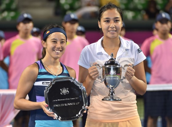 Zarina Diyas verovert eerste WTA-titel in Tokio