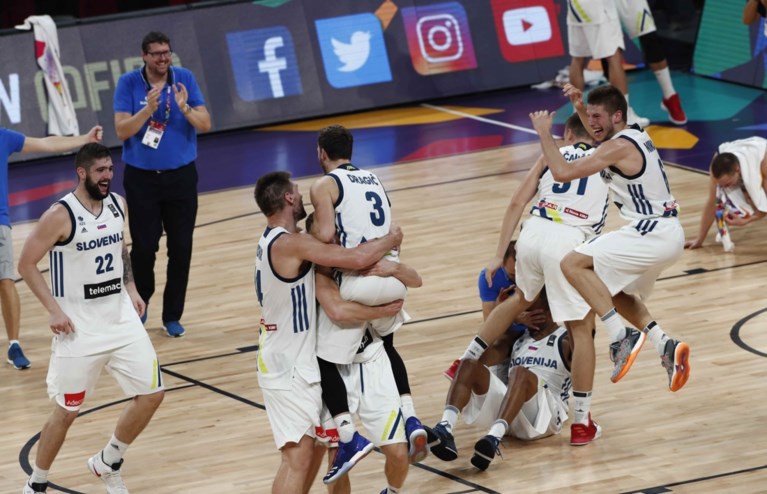 Slovenië is voor de eerste keer ooit Europese kampioen basketbal