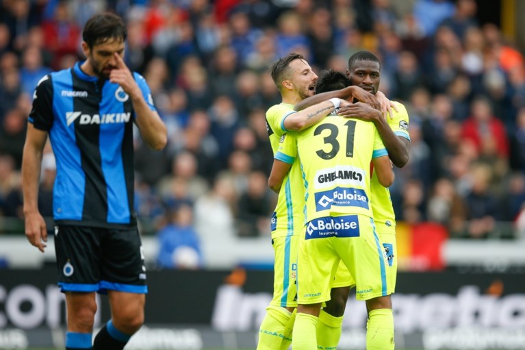Club Brugge boekt felbevochten zege tegen AA Gent
