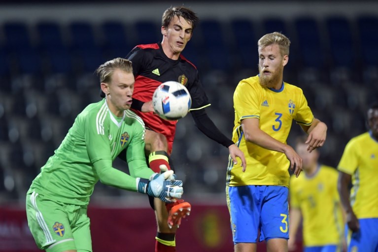 Jonge Duivels raken ondanks deze wereldgoal van Club Brugge-speler niet voorbij Zweden