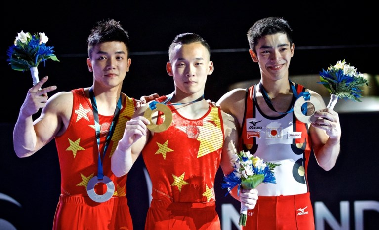 Chinees Ruoteng pakt wereldtitel allround op WK turnen