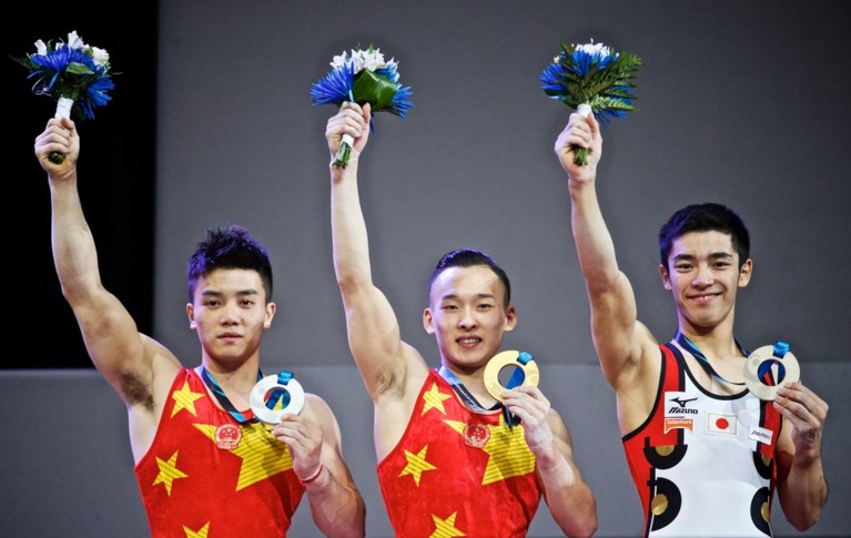 Chinees Ruoteng pakt wereldtitel allround op WK turnen