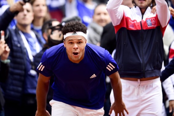 Tsonga klopt Lajovic en bezorgt Frankrijk zo finaleticket in Davis Cup
