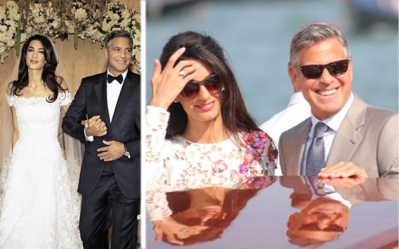 De trouwjurk van Amal Clooney wordt een museumstuk