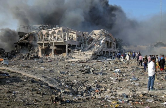 Dodental aanslag Mogadishu loopt op tot 276