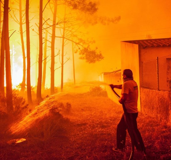 Minstens 27 doden bij bosbranden in Portugal