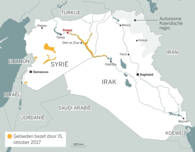 'Verlies van Raqqa is onbetwistbaar zware klap'
