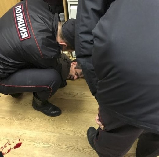 Russische journaliste neergestoken