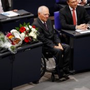 Bundestag kiest Wolfgang Schäuble tot voorzitter