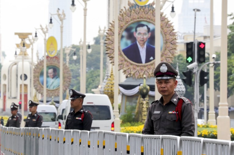 Vijfdaagse crematieceremonie Thaise koning Bhumibol begonnen