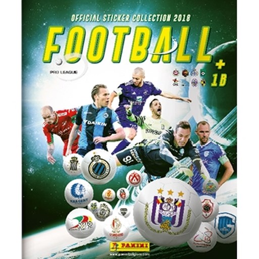 Panini-album Football Pro League 2018 ligt in de rekken
