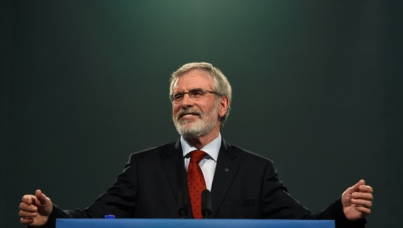 Gerry Adams treedt in 2018 terug als leider van Sinn Féin