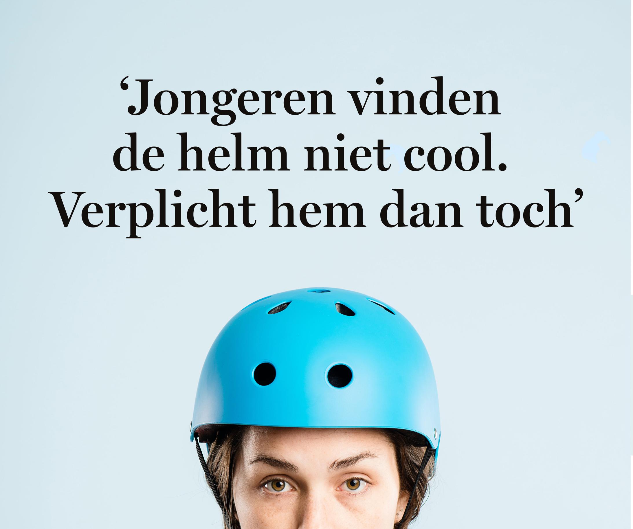 Jongeren vinden de helm niet cool. Verplicht hem dan toch' | De Standaard  Mobile