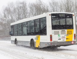 Winterweer verstoort openbaar vervoer