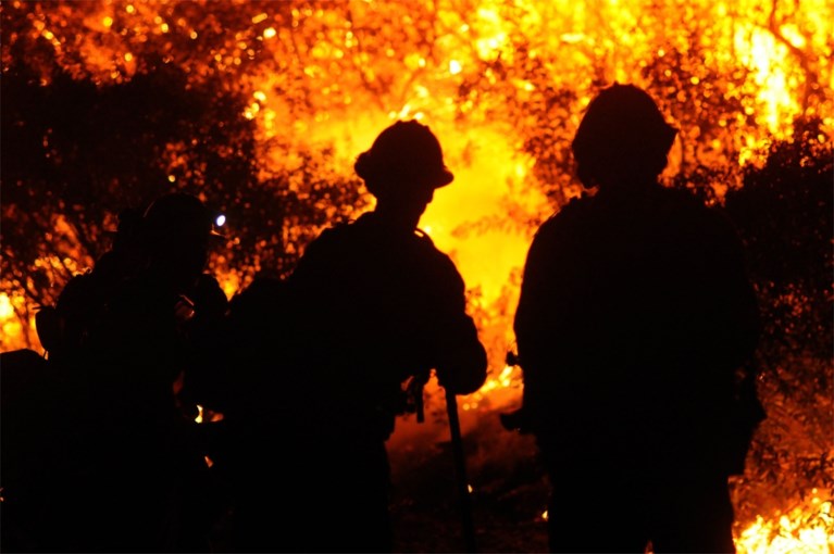 Grote bosbrand in Californië breidt verder uit