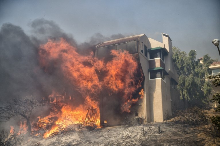 Grote bosbrand in Californië breidt verder uit