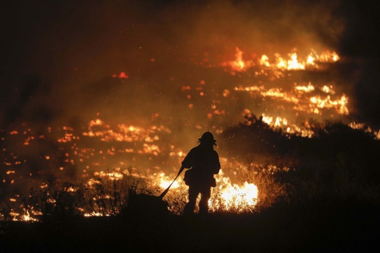 Grote bosbrand in Californië breidt verder uit