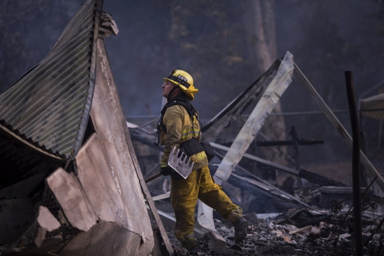 Grote bosbrand in Californië breidt verder uit