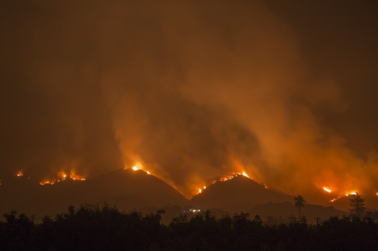 Grote bosbrand in Californië breidt verder uit