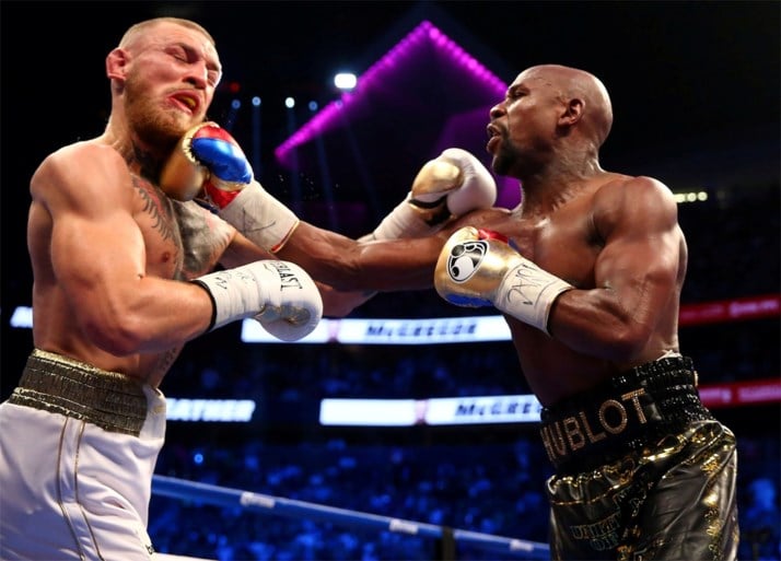 Boksduel Mayweather en McGregor is op één na meest lucratieve sportwedstrijd ooit