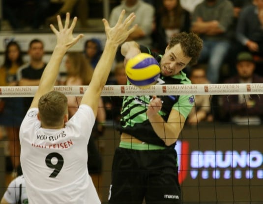 Menen naar achtste finales Challenge Cup volleybal