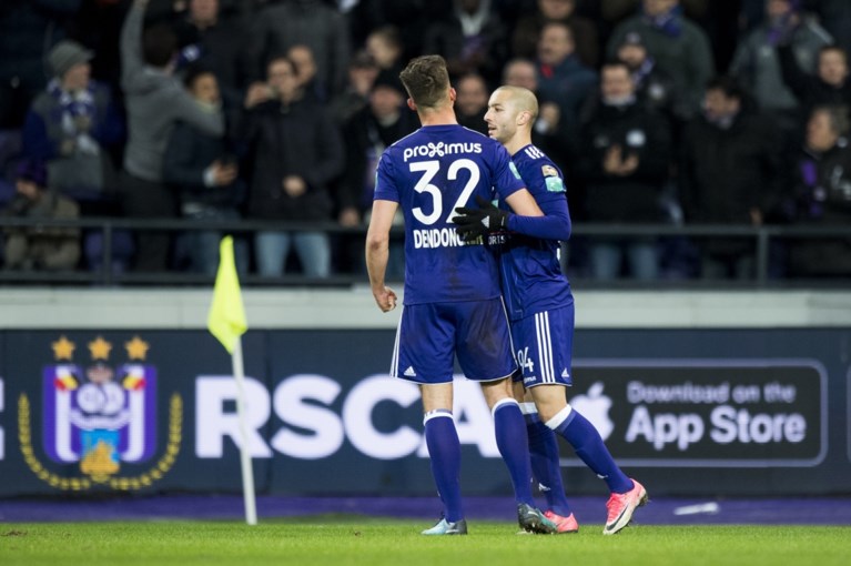Anderlecht nipt voorbij Gent na flauwe match