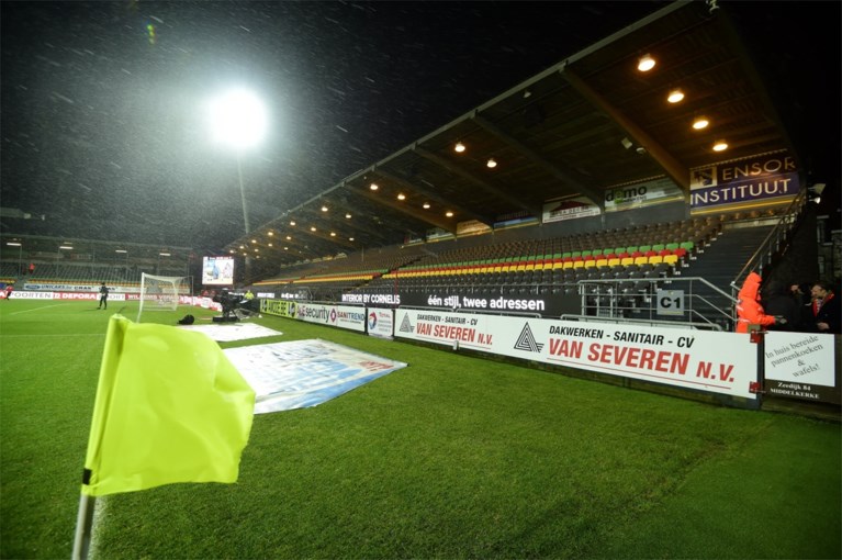 Wedstrijd tussen Oostende en Racing Genk afgelast door stormweer: “Onverantwoord om te spelen”