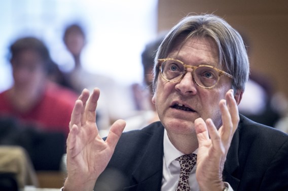 Guy Verhofstadt: ‘Wij veranderen niet van lijsttrekker zoals van onderbroek’