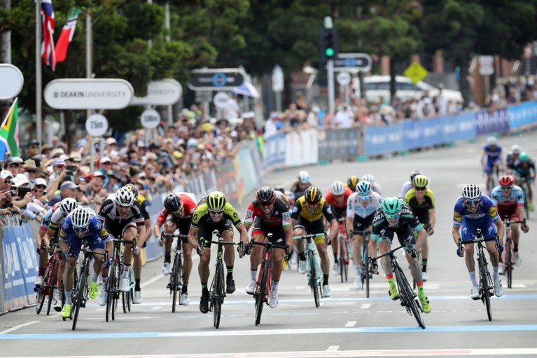 McCarthy klopt Viviani in Australië, Devenyns is knap vierde