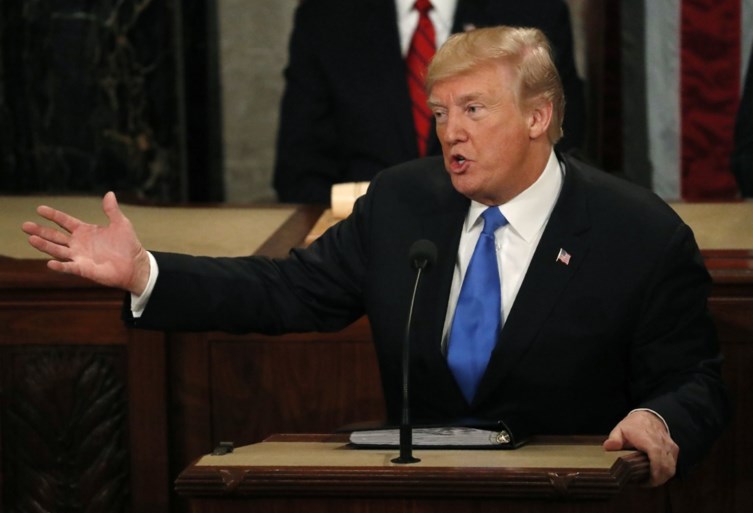 Trump in eerste State of the Union: ‘Schuif meningsverschillen opzij’