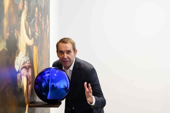 Kunstwerk Jeff Koons gesneuveld in Amsterdam