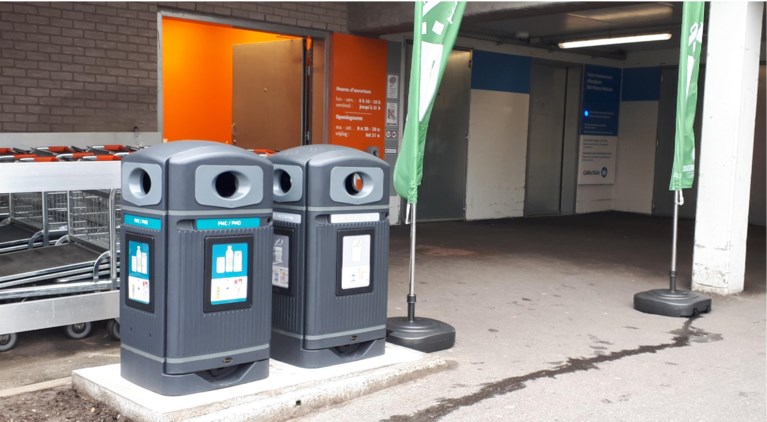 Colruyt investeert in afvaleilanden om zwerfvuil tegen te gaan
