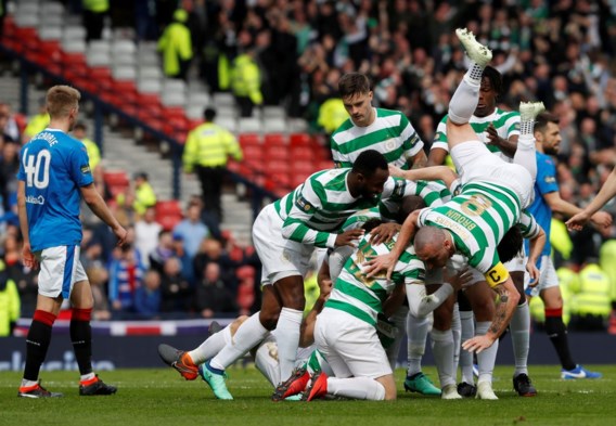 Celtic zet aartsrivaal Rangers vlot opzij en plaatst zich voor Schotse bekerfinale