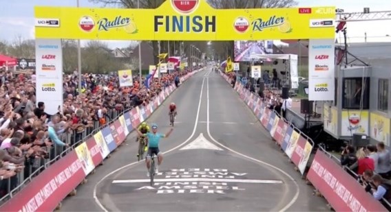 Valgren Andersen wint na Omloop Het Nieuwsblad nu ook Amstel Gold Race