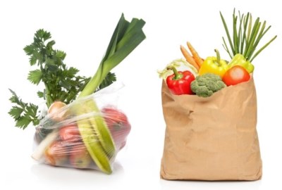 accu gebruiker beproeving Delhaize bant plastic zakjes voor groenten en fruit: voortaan keuze tussen  papieren of katoenen zak | De Standaard Mobile