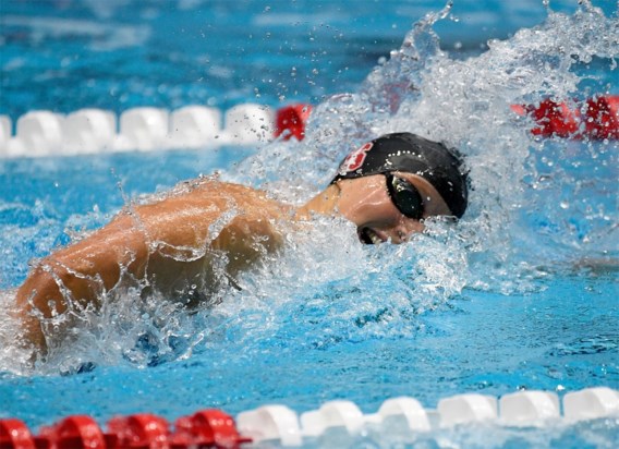 Katie Ledecky zwemt in Indianapolis ook naar titel op 800m vrije slag 