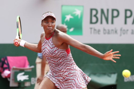 Verrassing van formaat: Venus Williams overleeft eerste ronde Roland Garros niet