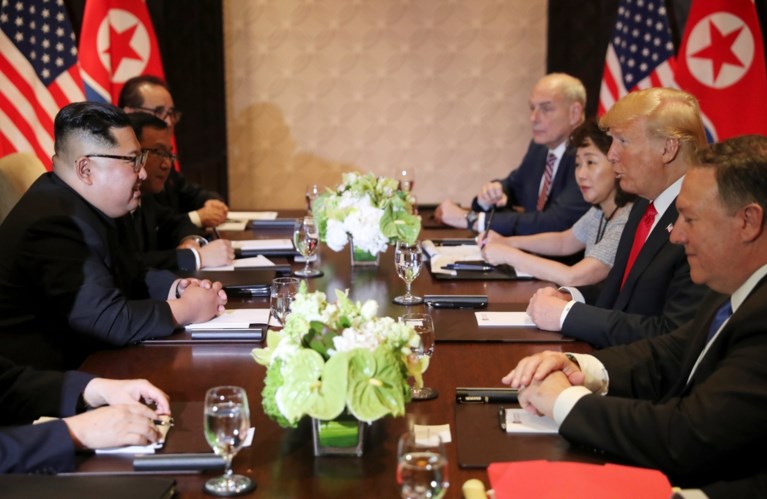 'Kim Jong-un engageert zich voor volledige nucleaire ontwapening Noord-Korea'