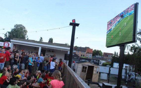 Communautaire spanningen over uitzending van Rode Duivels op groot scherm