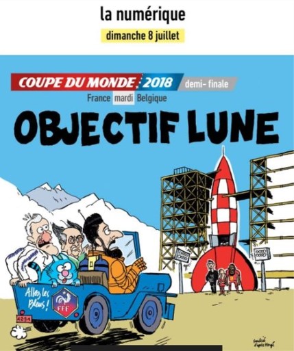 Kuifje en Asterix bereiden Fransen voor op halve finale tegen Rode Duivels